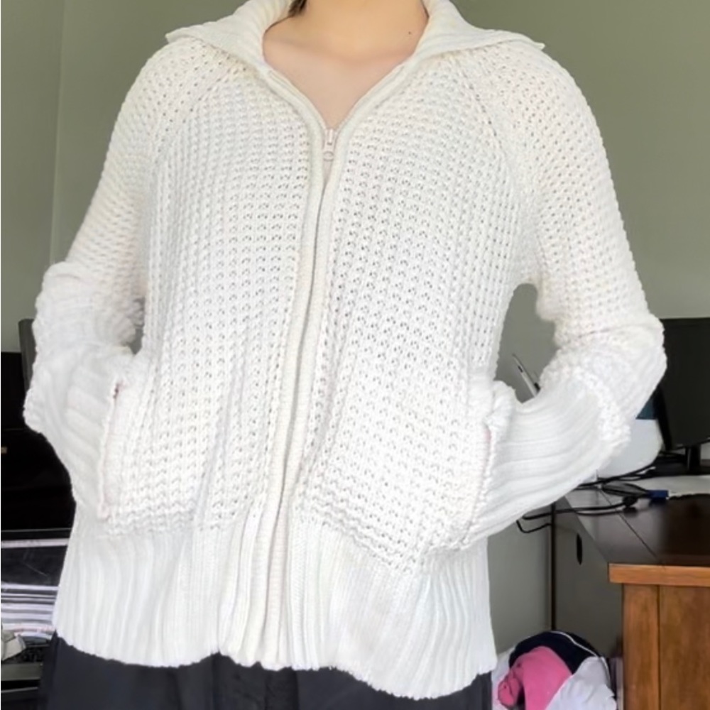 ROUTE 66 zip up sweater